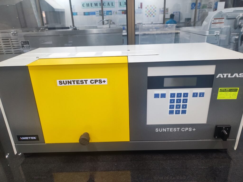 "color fastness to sunlight" Equipment